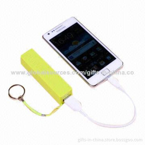 Power Bank for iPhone 4 5 5S 5C Samsung Galaxy s3 s4 mobile Phone, 2,600mAh Capacity, 5.0V 1A